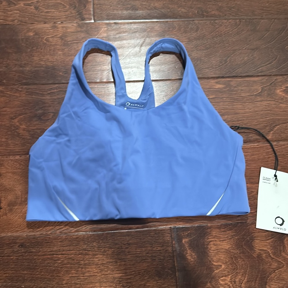 ALWRLD ALRN Mid Support Crop Sports Bra - Picture 4 of 12
